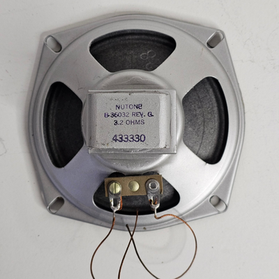 #ad Vintage Nutone B 36032 Rev. G 3.2 Ohm 4.5quot; Diameter 4quot; Baffle NOS $32.95