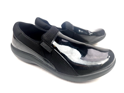 Duette Alegria Black Nursing Shoes Alegria Duette Black Patent