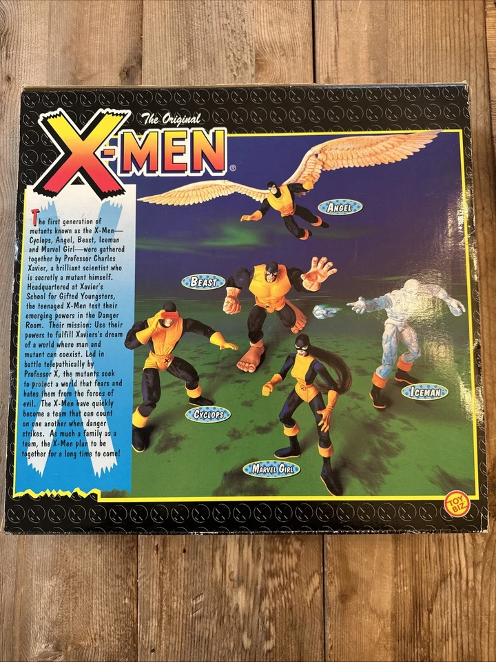 Toy Biz - 1997 Marvel Collector Editions X-MEN 5 figuras de acción conjunto de caja sellada Foto 2 de 4