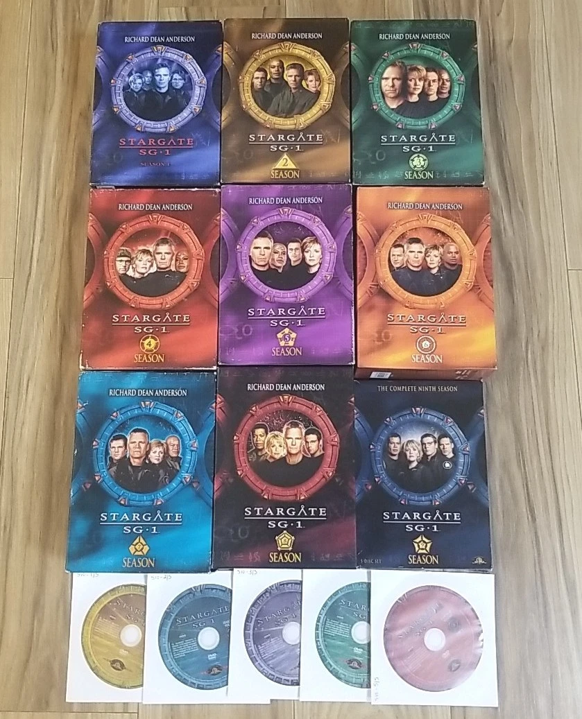 25+ Stargate SG 1 Complete Series DVDs & Blu-ray Discs for sale