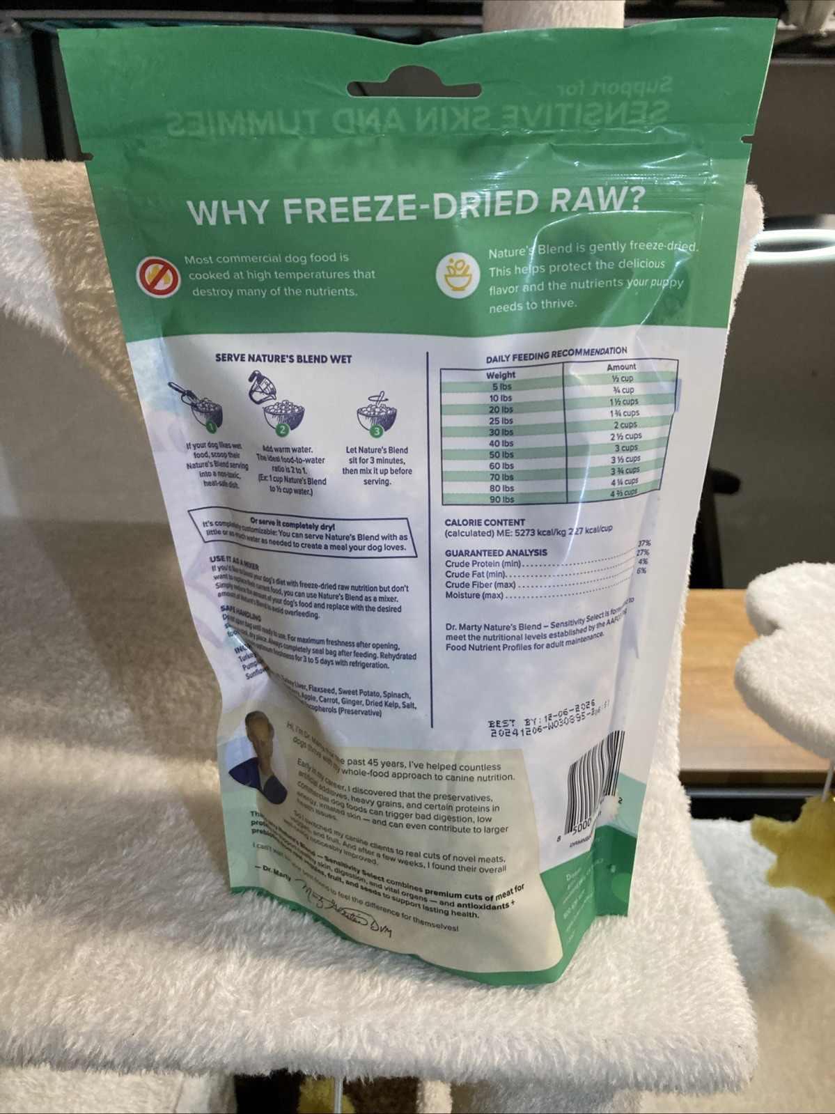 Dr. Marty Natures Blend Sensitivity Select Adult Dog Food