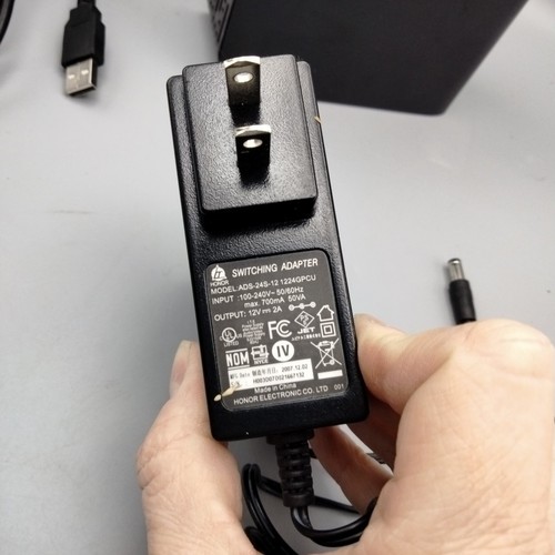 TOP CHARGEUR * Adattatore Caricatore Caricabatteria Alimentatore 12V per Disco Rigido Hard Disk Western Digital WD5000H1U-00
