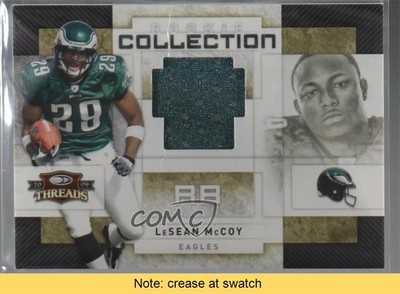2009 Donruss Threads Rookie Collection Materials 63/500 LeSean McCoy #9 READ 0u9