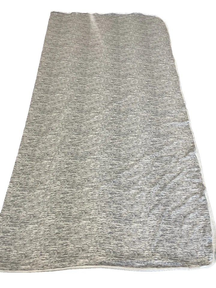 Copper Pearl Gray Heather Swaddle Blanket Baby Lovey Super Soft 44x45 - Image 2 of 4