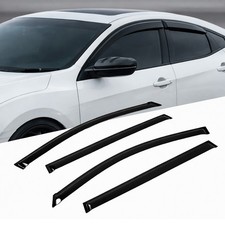 For 2008-2015 Scion Scion Xb Tape-on Visor Smoke Rain Guard Sun Shade 4pcs Set For 2008-2015 Scion Scion Xb Tape-on Visor Smoke Rain Guard Sun Shade 4pcs Set