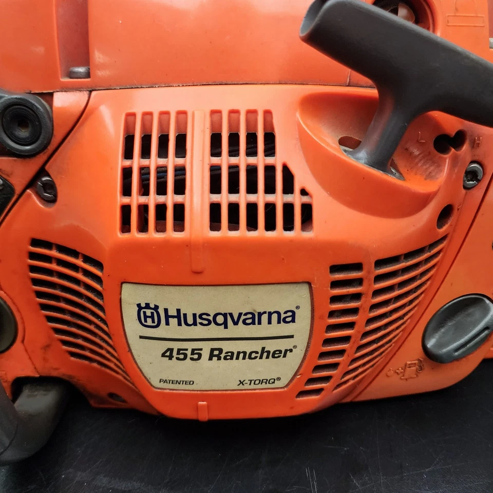 Husqvarna 455 Rancher 20" Gas Chainsaw X-TORQ Engine Power Saw Farm Tough ⚙️ - Image 3 of 4