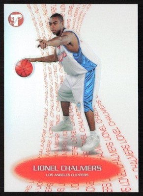 2004-05 Topps Pristine Refractors #/275 Lionel Chalmers #141 Rookie Clippers