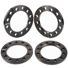 12mm 6x5.5 6x135 6x139.7 Universal Wheel Spacers, Fit for 1/2" black