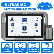 TOPDON UltraDiag Full OBDⅡ System 2-in-1 Diagnostic Scanner &Key Programmer Tool