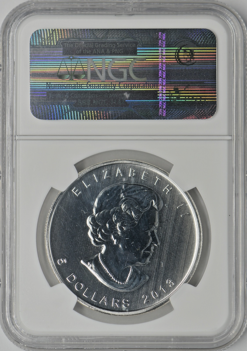 2013 Canada 1oz .9999 Silver Wood Bison - NGC MS69 - ✪COINGIANTS