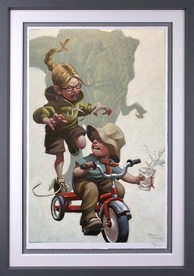 Halten Sie absolut still, ihre Vision basiert auf Bewegung von Craig Davison. Gerahmt