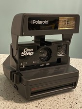 Polaroid One-Step 600 Film Instant Camera w/ Strap- Tested Works Great