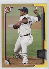 2015 Bowman Prospects Yellow Jose Valdez #BP139 9h3