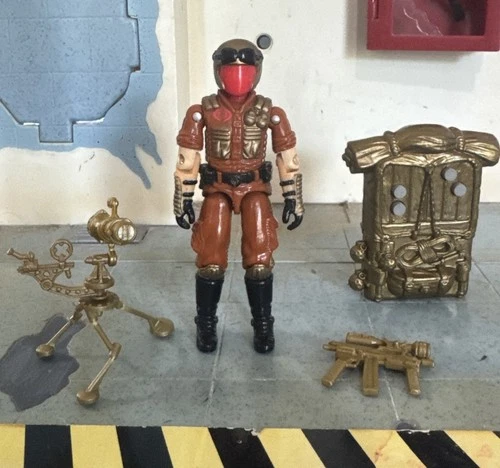 VTG 1990 G.I. Joe 3.75 ARAH Sonic Fighters Viper V3 W/Accessories 70% Complete