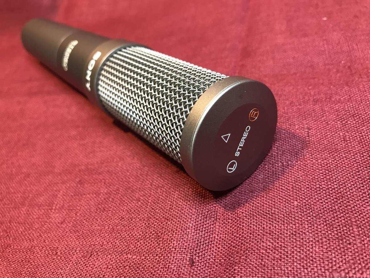 ○【超極美品】 ECM-999 SONY ソニー ステレオ コンデンサーマイク 希少】ECM-999 SONY ソニー ステレオマイク