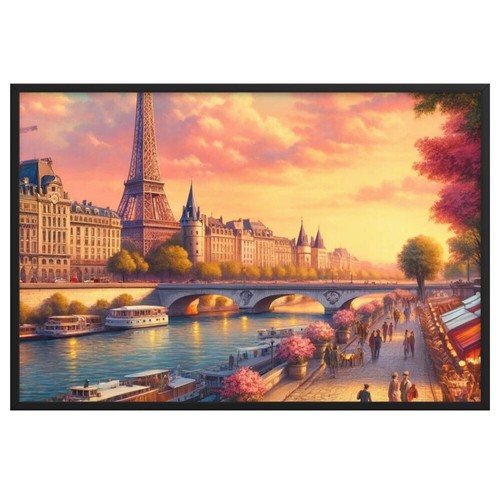 Affiche Art Déco Ambassadeur Paris Tout Nu - Reproduction Vintage - Italie