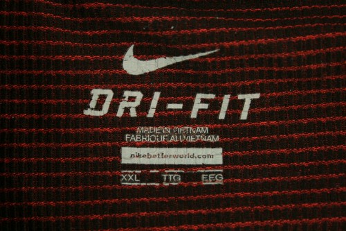 Nike Shirt Dri Fit Herren Gr. XXL Rost Struktur Optik T-Shirt Training Sport - Bild 8 von 9