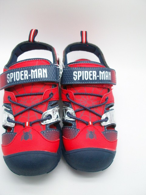 spiderman light up shoes size 13