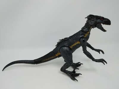 Jurassic World Indoraptor Raptor Figure Jurrasic Park 15” Black