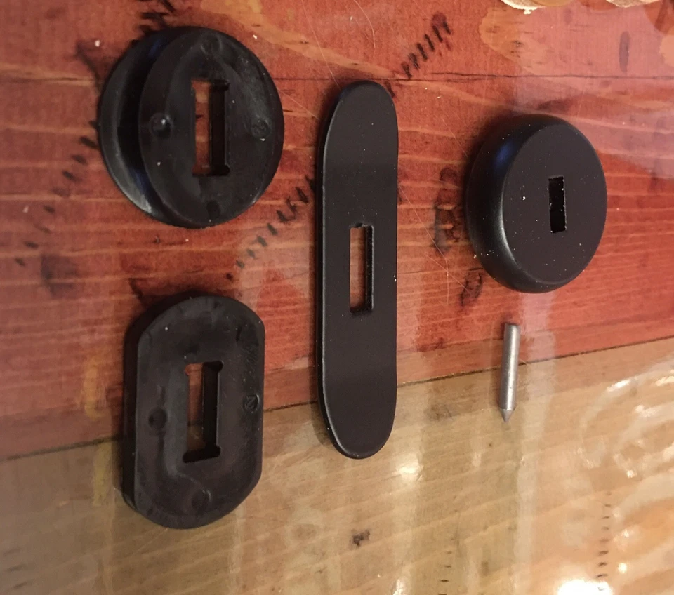 Mango de cuchillo piezas de repuesto Kabar KA-BAR pomo protector cuero espaciadores kit nuevo Foto 3 de 3