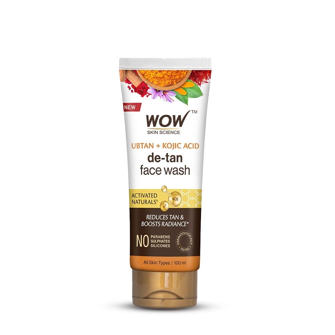 WOW Skin Science Ubtán Jabón Facial con Harina de Garbanzos Cúrcuma 100 ml