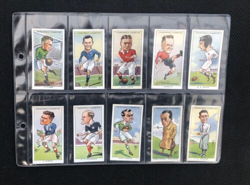 Original 1931 Churchman Sporting Celebrities Rare Full Set Of 50 Cards - Picture 6 of 11