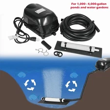 Pond Aeration Kit up to 4,000 Gallons, Pond Aerator, Koi Fish Pond Air Pumps