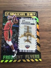 2021-22 NBA Hoops Gold Frequent Flyers Zion Williamson Pelicans