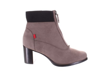 Marc Joseph Womens University Pl. Gray Ankle Boots Size 7 (2339749)
