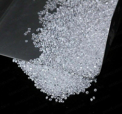 Lose Lab-Grown Cvd Diamant Menge 0.90 MM D Farbe If Clearity 280 Stück Certified