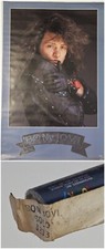 VINTAGE POSTER ~ Bon Jovi In Leather 22.5x34.5 #3203 E.J. Camp Funky Enterprises