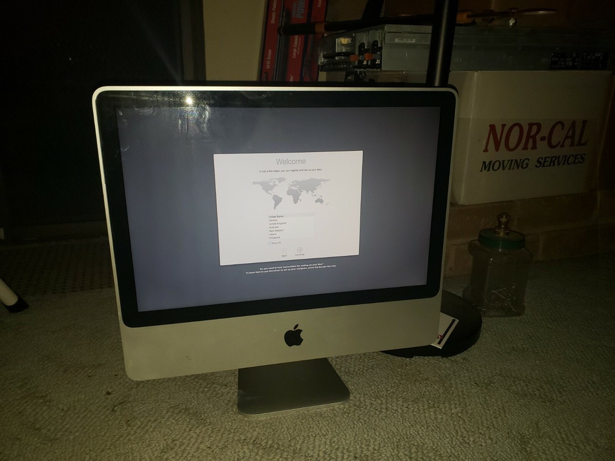 Apple iMac 20-inch Mid 2007 Core 2 Duo Processor 2.4 GHz
