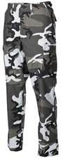 URBAN CITY CAMOFLAGE 6-Pocket TRAIL CREST Poly/Cot BDU Cargo Fatigue Pants S -2X