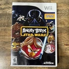 ANGRY BIRDS STAR WARS~2013 PREOWNED NINTENDO Wii GAME~RATED E~ACTIVISION~USA