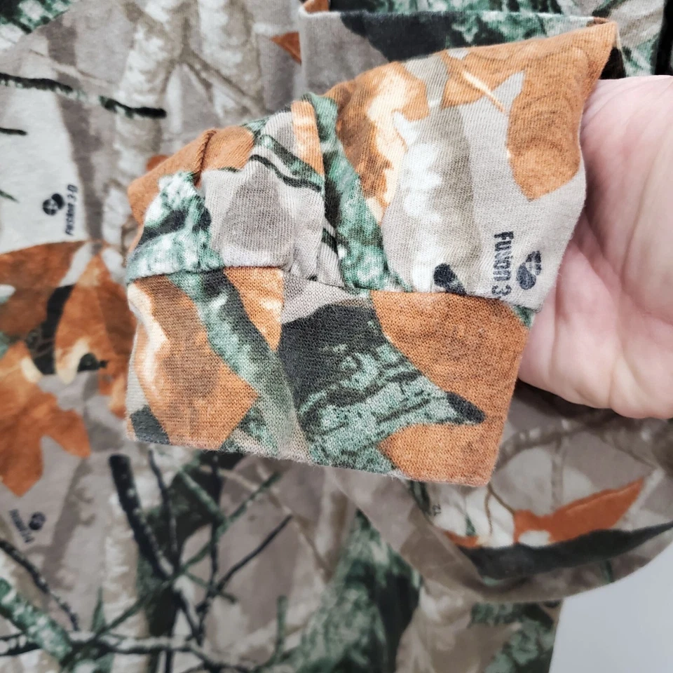 Outfitters Ridge Men's Big & Tall Camo Hunting Long Sleeve Pocket Tee Sz 2XL - Image 2 of 4