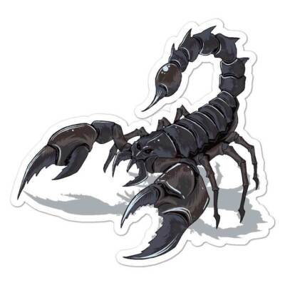 Scorpion Sticker Decal