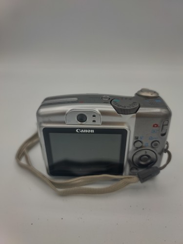 Canon PowerShot A720IS 8MP Digital Camera - Silver - TESTED! Original Box - Picture 6 of 8