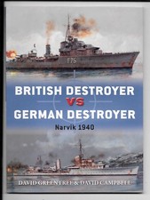 Osprey DUEL No.88, British Destroyer VS German Destroyer, Softcover Ref. ST NM