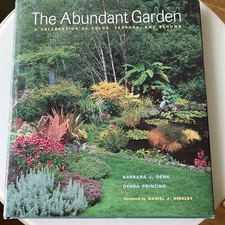 ABUNDANT GARDEN By Gebra Barbara Denk Prinzing - Hardcover **Mint Condition**