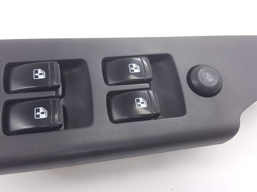 Interruptor de puerta de ventana eléctrica Chevrolet Aveo 2009-2011 controlador negro OEM - Imagen 2 de 4
