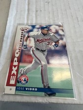 Jose Vidro 2002 Leaf Baseball Red Press Proof #85