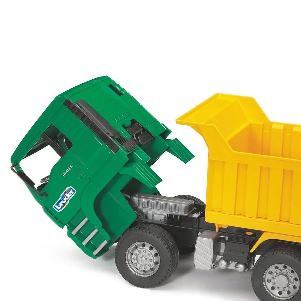 BRUDER - Camion Benne 6x4 MAN TGA jouet BRUDER - 1/16 - BRU2765 - Photo 2/3