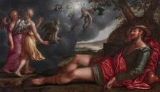 perfect oil painting handpainted on canvas "Jacob’s dream "@N10876