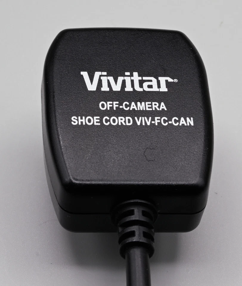 Vivitar Off-Camera Shoe Flash Cord VIV-FC-CAN for Canon - Image 2 of 4