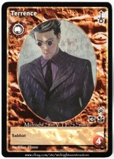 Terrence Tzimisce Sabbat War V:TES VTES Vampire CCG
