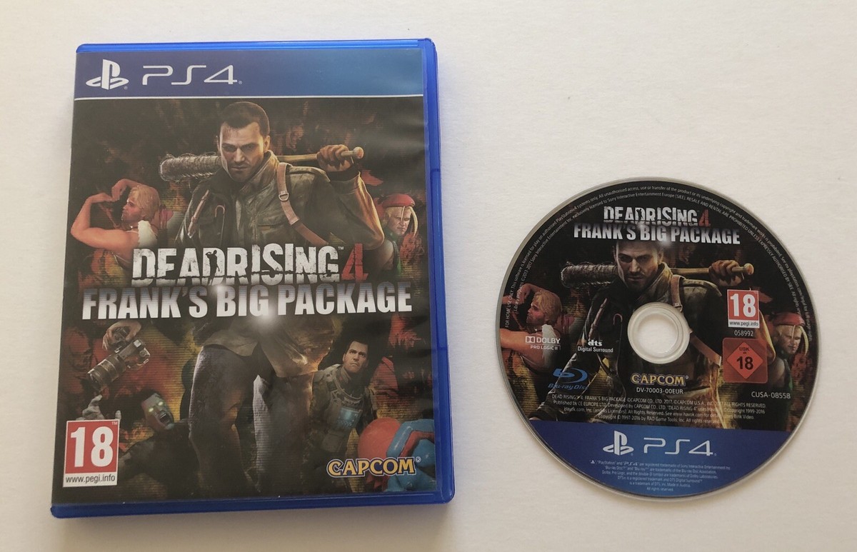 Dead Rising 4 Frank's Big Package (Inc. ALL DLC) 'New & Sealed' Playstation  PS4 5055060945872