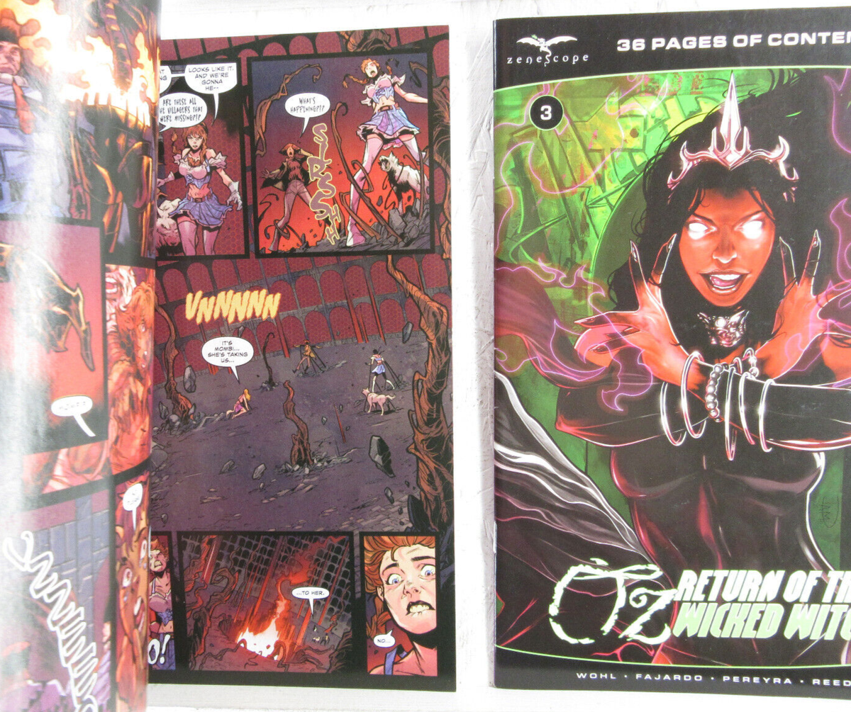 OZ: RETURN OF THE WICKED WITCH #3 * Zenescope Comics Lot * 2023