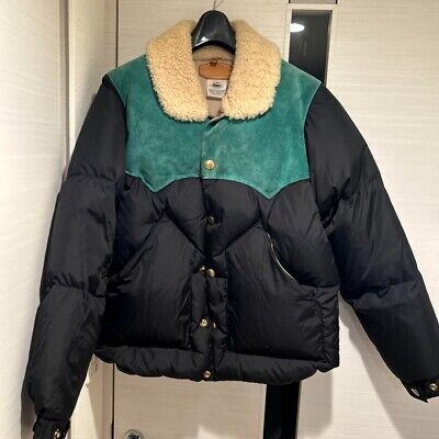 Rocky Mountain Featherbed Christy Down Jacket Black x Green Rocky Mountain Featherbed Christy Down Jacket Black x Green