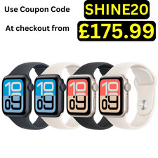Image of Apple Watch SE 3 Aluminum Cellular 40mm 44mm Smartwatch All Colors Pristine A+++
