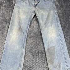 Levi's 505 Jeans Boys 10 Reg 25 x 25 Blue Straight Leg